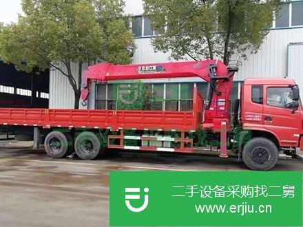 四川出售二手程力12噸240馬力隨車吊
