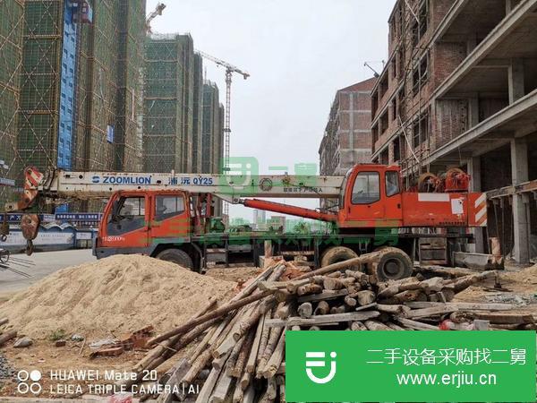 江西出售二手06年中聯25E汽車吊無事故