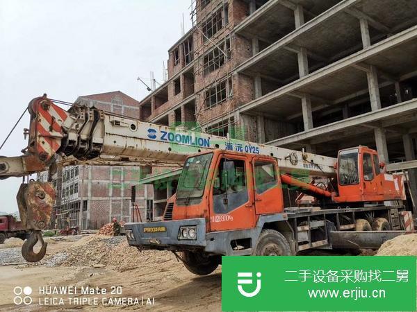 江西出售二手06年中聯25E汽車吊無事故