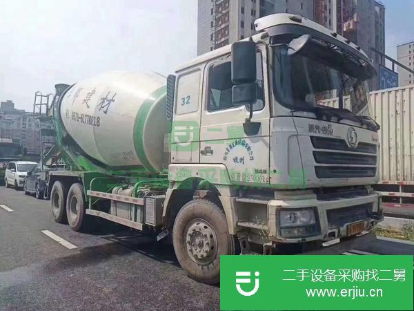 云南出售二手18年德龍大12方攪拌車