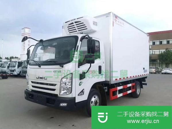 湖北出售二手江鈴凱運寬體4.2米國六冷藏車