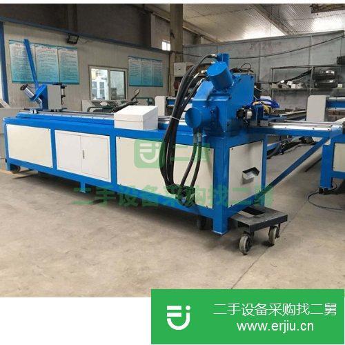山東出售二手數控風管角鐵沖孔機