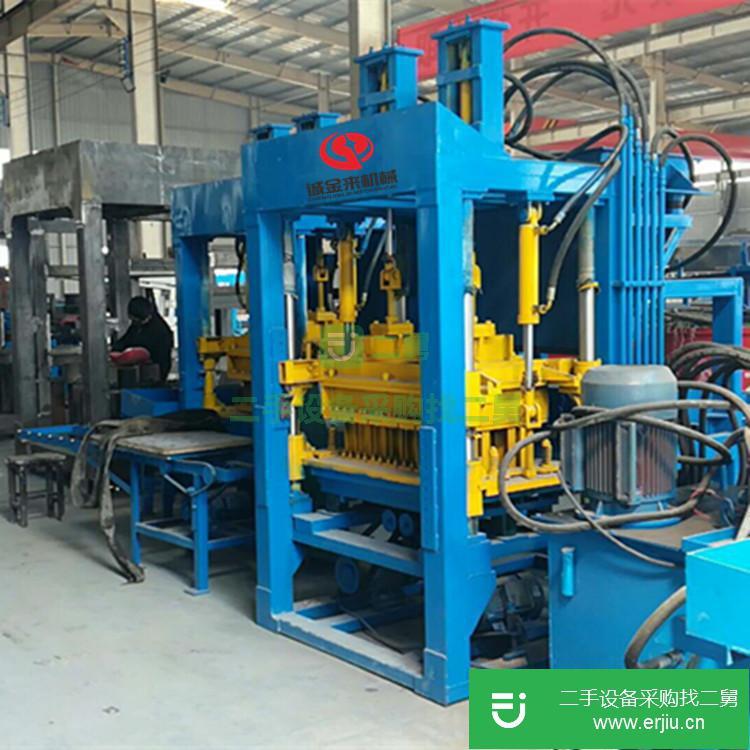 河南出售二手液壓ZJ-3制磚機(jī)
