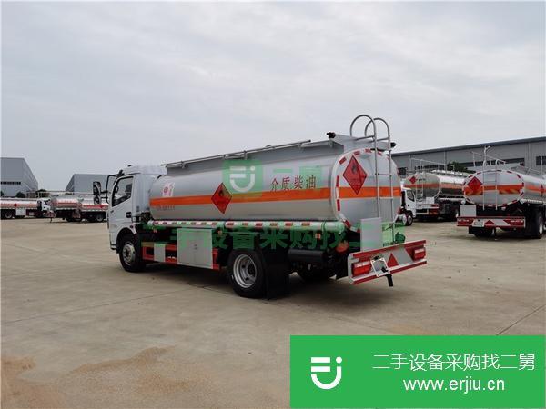河北出售二手國五東風8噸油罐車玉柴150馬力