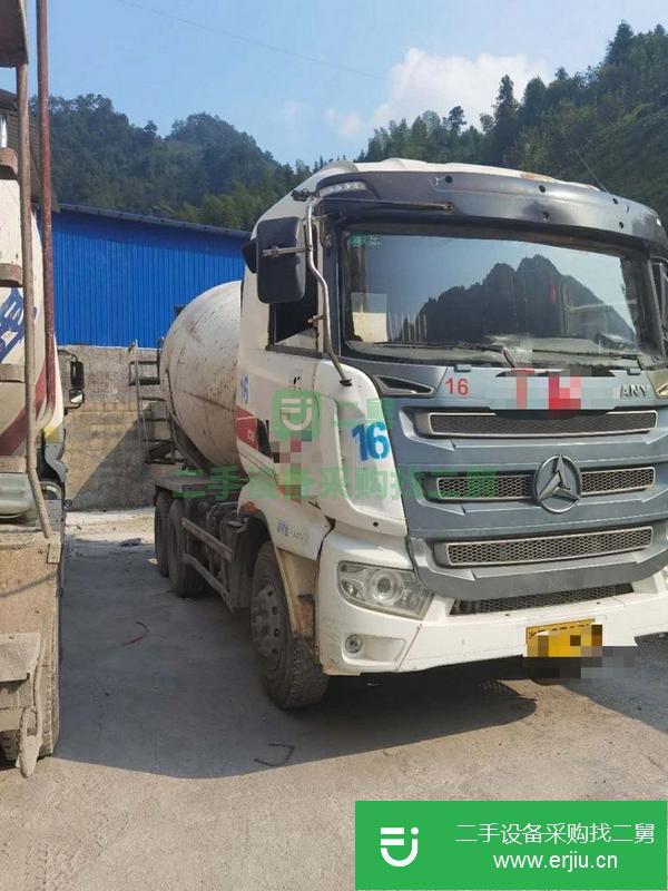 云南出售二手14年三一C8大十方攪拌車手續齊全