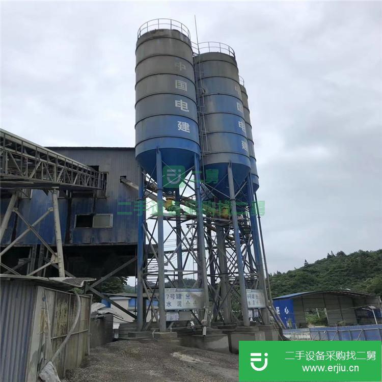 山東出售二手HZS120攪拌站