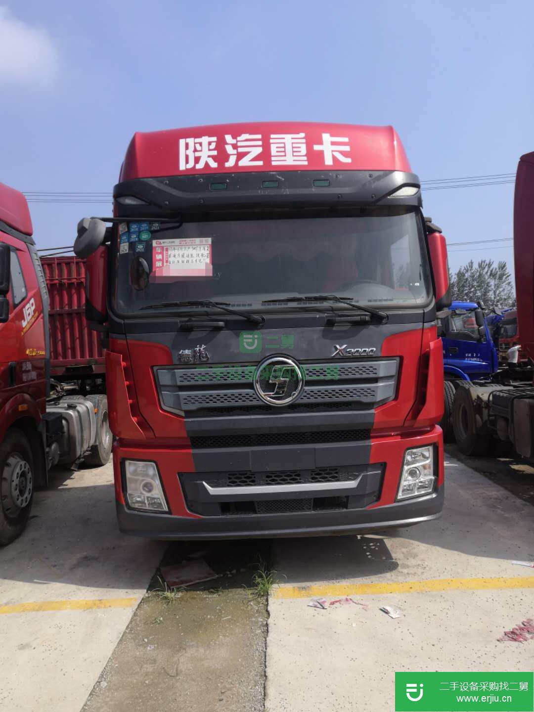 山東出售二手陜汽重卡500馬力牽引車