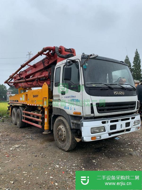 湖南出售二手五十鈴37米泵車