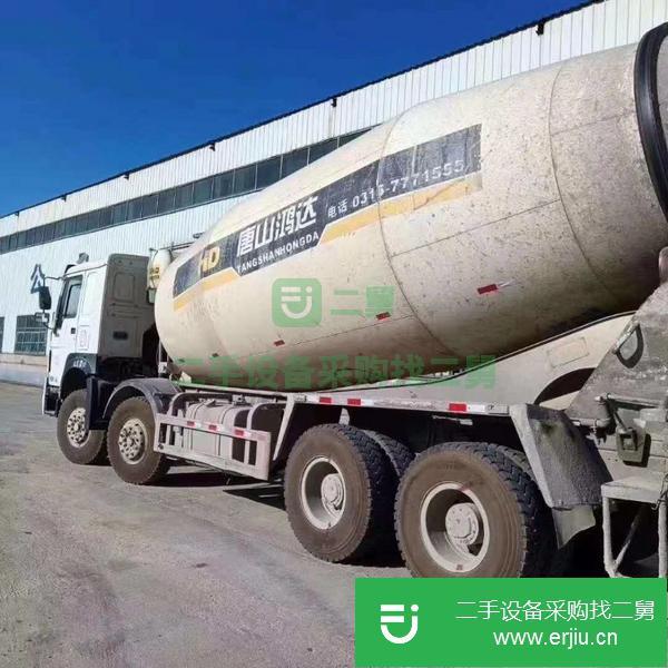 湖北出售二手豪沃國四20方攪拌罐車手續齊全車況精品