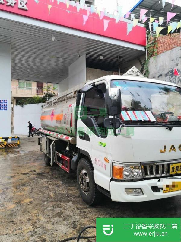 云南出售二手江淮5噸油罐車