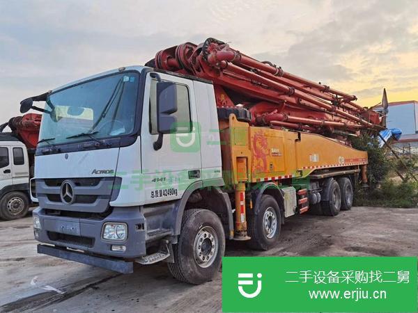 湖南出售二手三一國四56米泵車零事故包上牌過戶