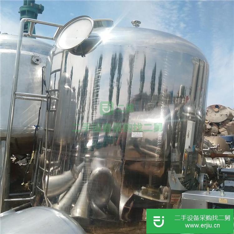 山東出售二手不銹鋼雙層攪拌罐