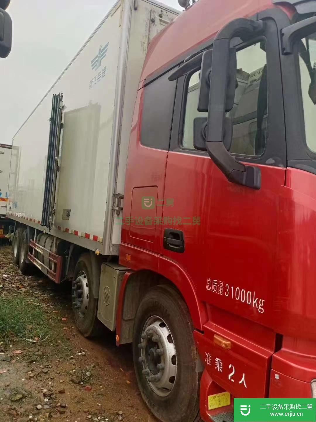 江西出售二手福田歐曼前四后八冷藏車