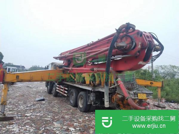 湖南出售二手奔馳四橋48米泵車