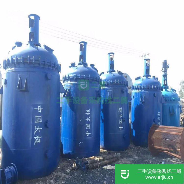 山東出售二手30噸搪瓷反應釜