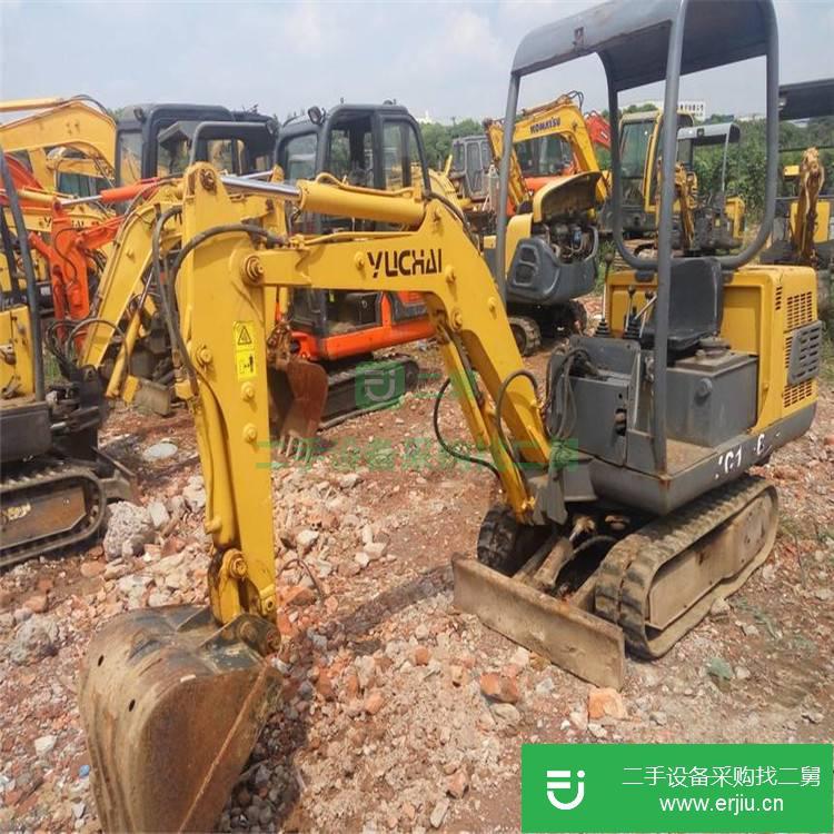 上海出售二手玉柴13-8小型挖掘機