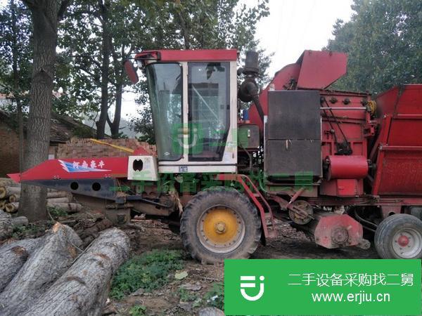 河南出售二手豪豐三行玉米收割機(jī)