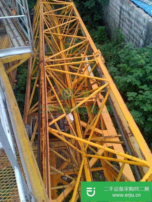 山東出售二手14年大漢建機(jī)4810塔吊