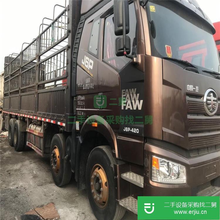 山東出售二手9.6米高欄貨車
