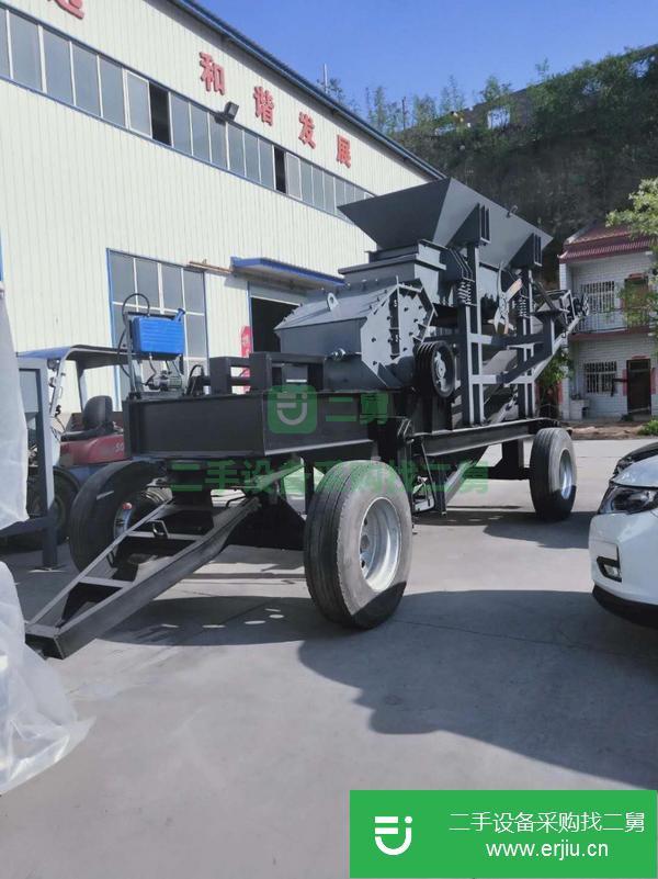 河南出售二手小型移動(dòng)破碎機(jī)