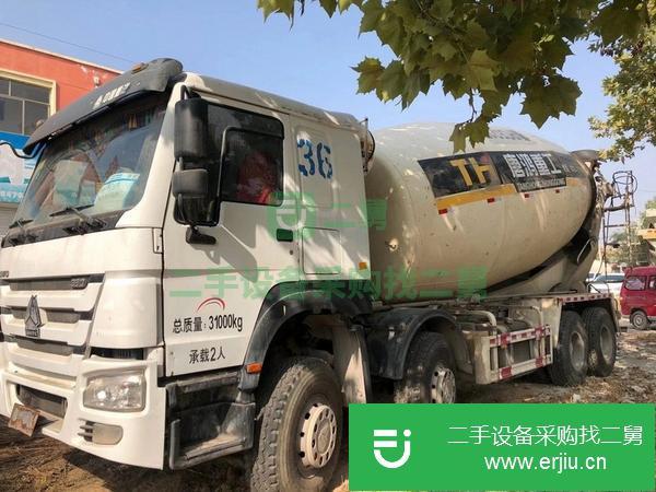 安徽出售二手豪沃攪拌車，唐鴻上裝20方，國四，車況原版，手續齊全
