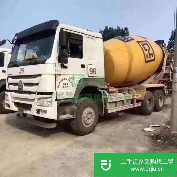 吉林出售二手豪沃國五14方攪拌罐車全國提擋支持分期付款