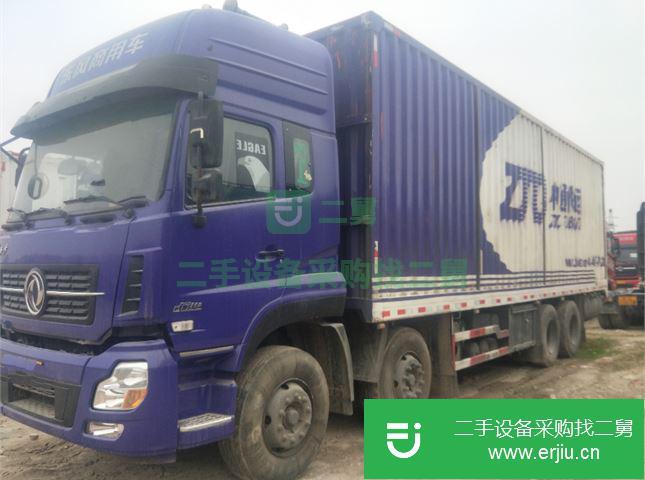 江西出售二手東風(fēng)天龍9.6米箱式貨車