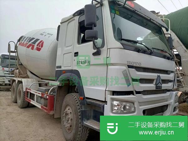 河南出售二手豪沃國五16方攪拌罐車手續(xù)齊全