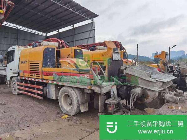湖南出售二手三一10018車(chē)載泵手續(xù)齊全