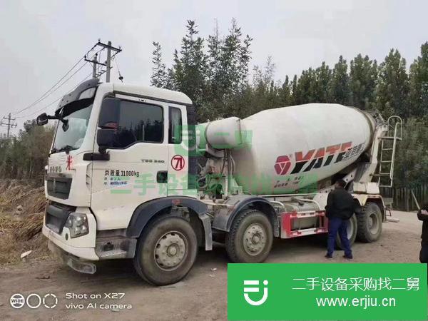 江西出售二手輕量化豪沃?jǐn)嚢柢?國五,14方罐,亞特上裝