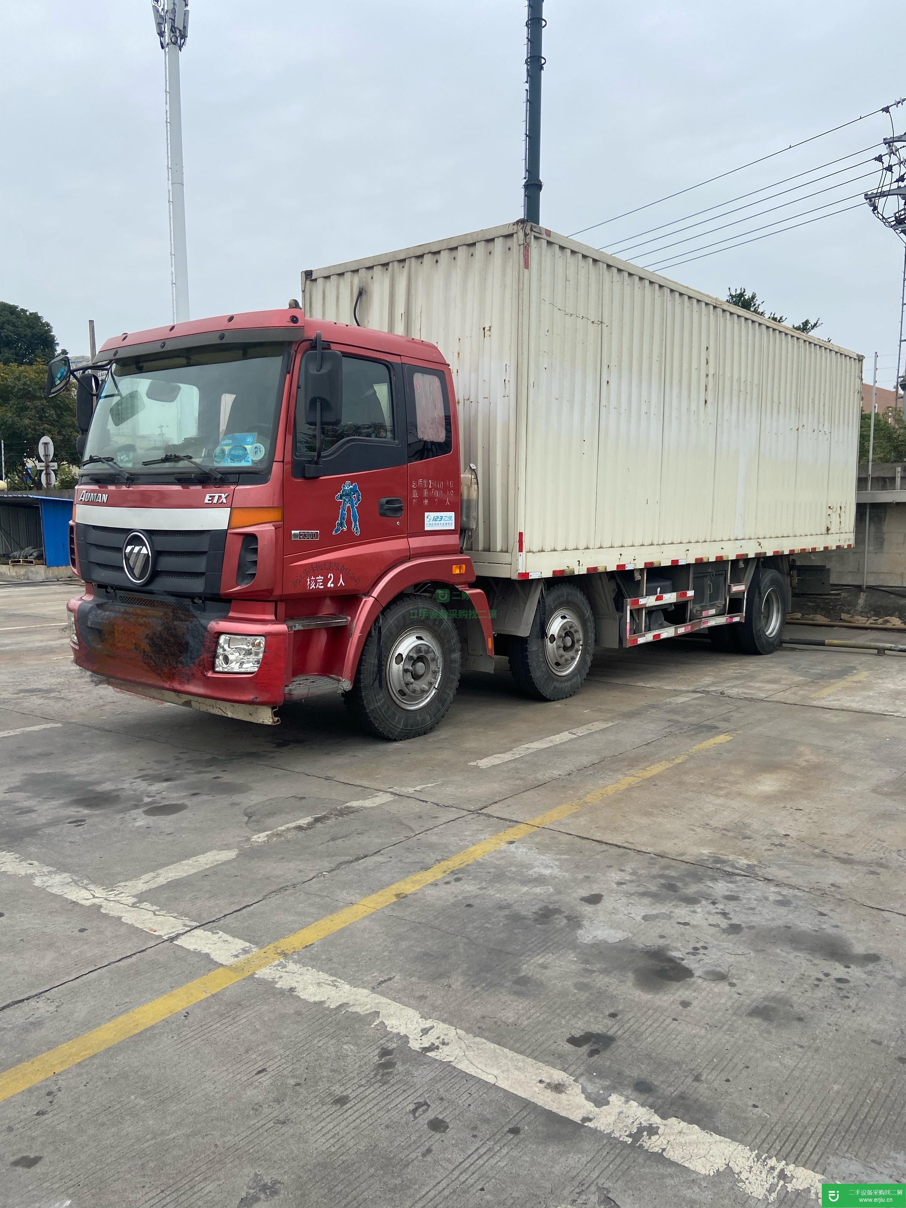 浙江出售二手福田歐曼230馬力貨車