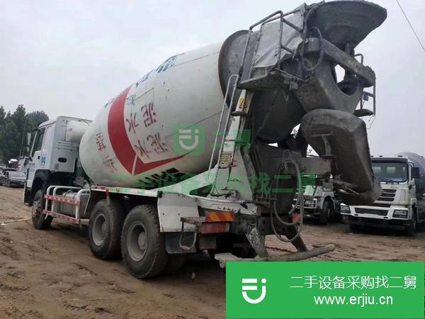 河南出售二手大12方國四排放混凝土攪拌車
