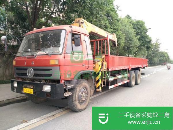 山東出售二手石煤12噸隨車吊