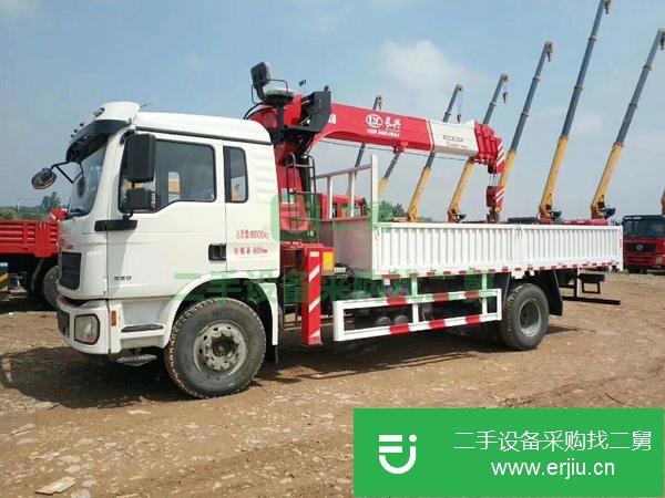 陜西出售二手長興8噸220馬力隨車吊