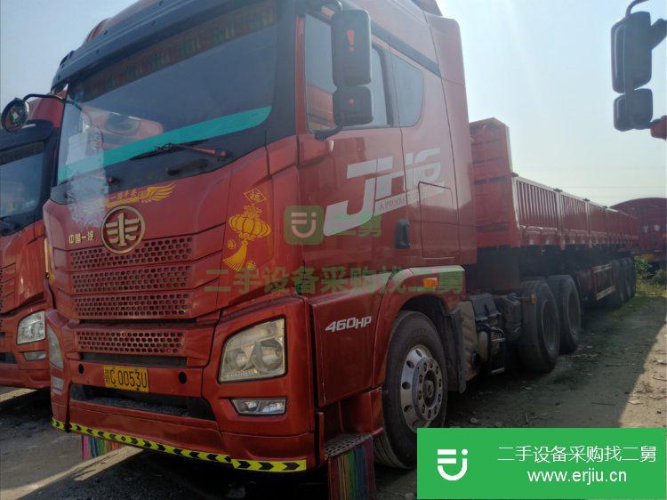 江西出售二手青島解放460馬力半掛車