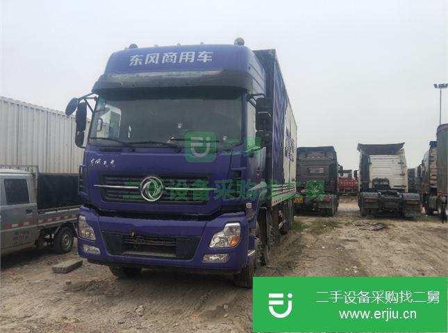 江西出售二手東風(fēng)天龍9.6米箱式貨車