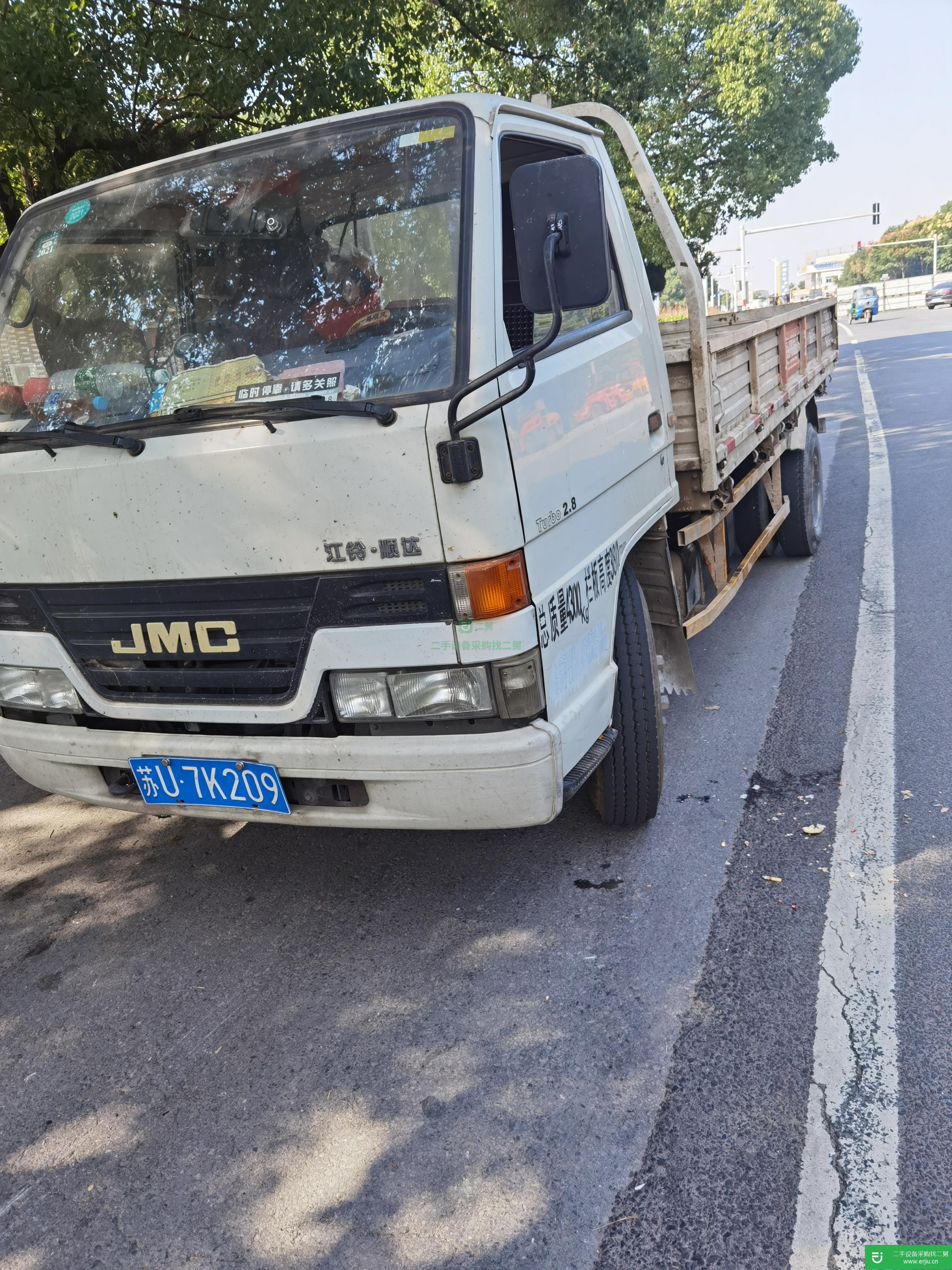 浙江出售二手江鈴110馬力貨車