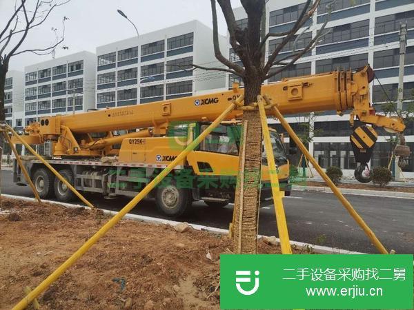 浙江出售二手徐工17年25K-2汽車吊國五