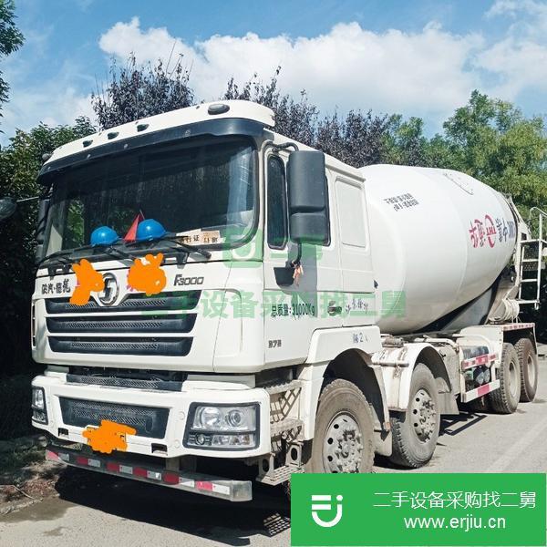 江蘇出售二手18年國五大20方陜汽德龍攪拌車