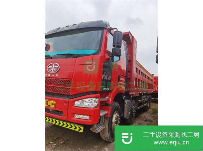 江西出售二手一汽解放J6P自卸車