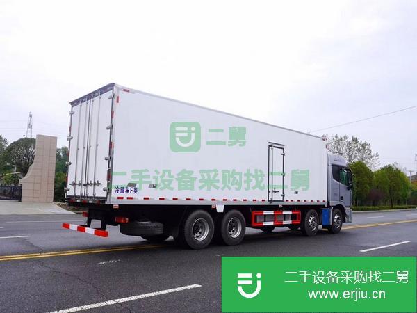 寧夏出售二手福田歐曼460馬力冷藏車