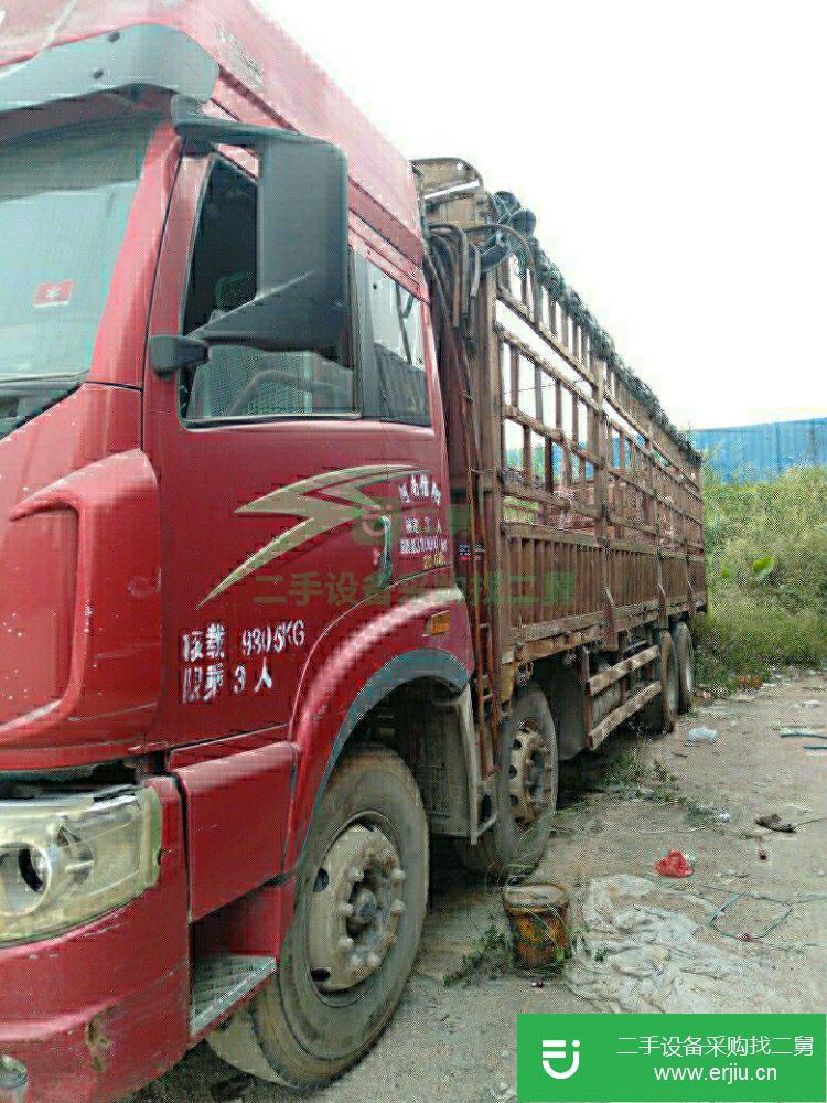 廣東出售二手青島解放290馬力貨車