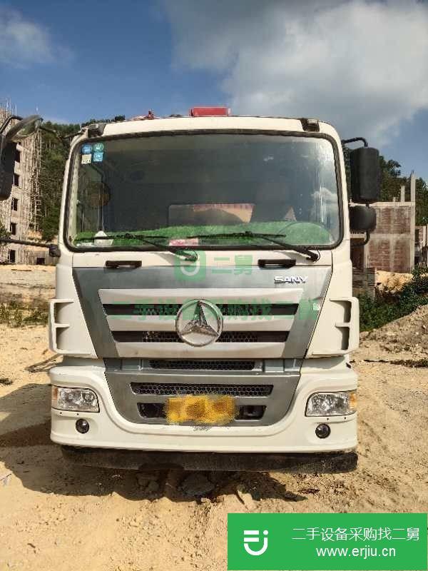湖南出售二手三一37米泵車