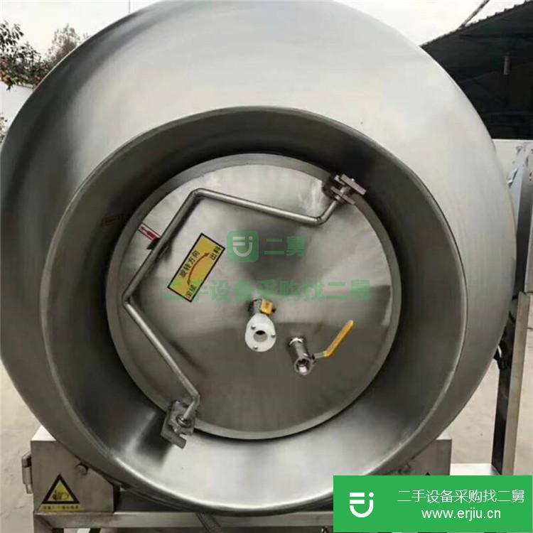 山東出售二手不銹鋼2800L升真空滾揉機