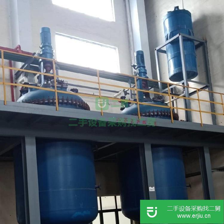 山東出售二手10噸搪瓷反應釜