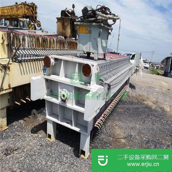 山東出售二手污泥箱式壓濾機