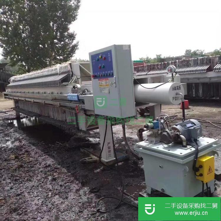山東出售二手隔膜壓濾機