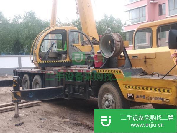 內(nèi)蒙古出售二手徐工20B汽車吊,無事故