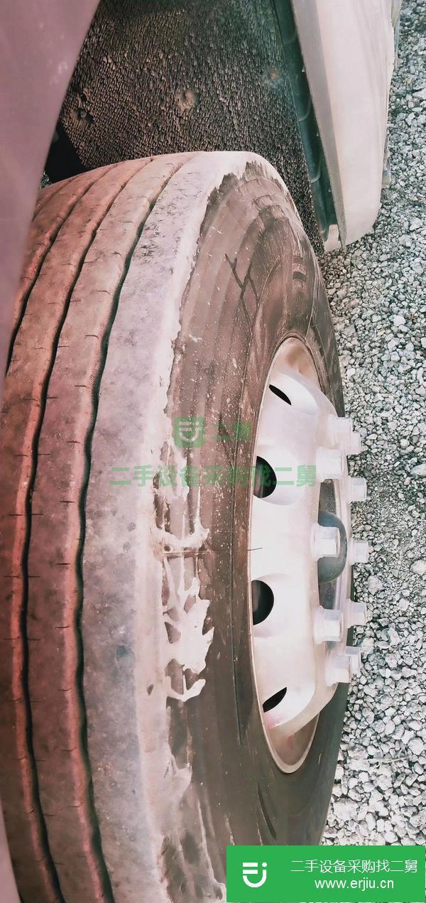河北出售二手解放全保險牽引車，帶11米掛車