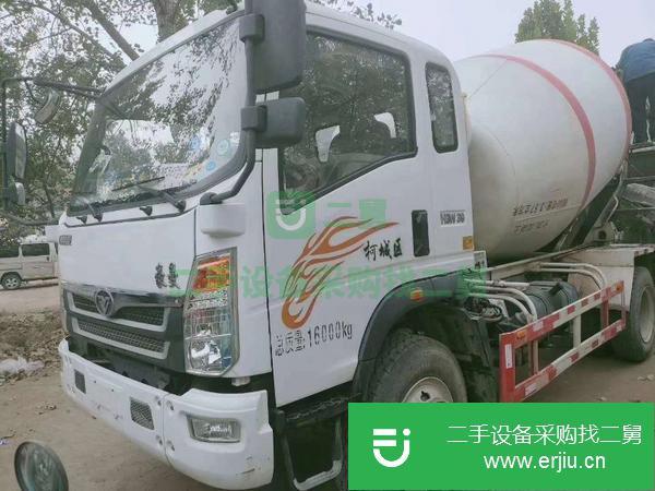 河南出售二手重汽底盤攪拌車